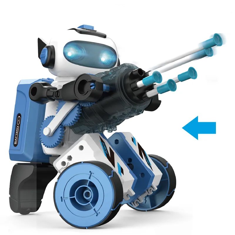 Robot Con Control Programable Rc Inteligente Con Led